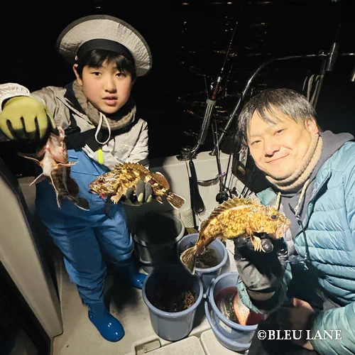 16:00～「カサゴ五目便」15